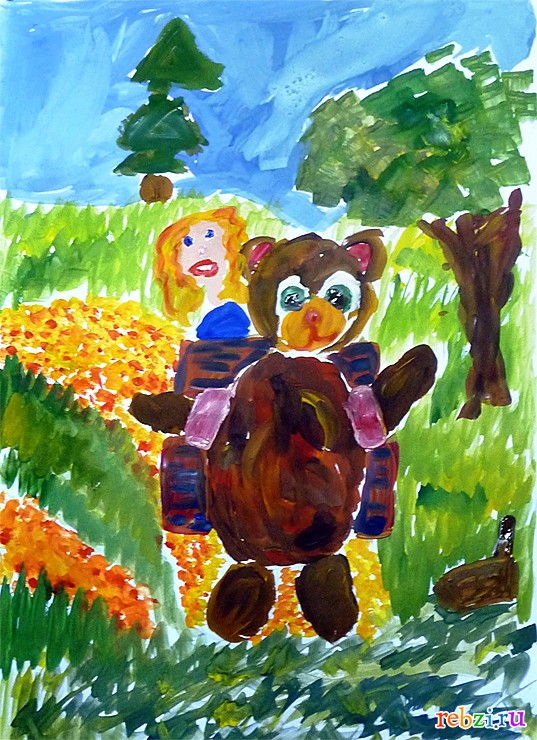 Маша и медведь рисунок карандашом поэтапно - 93 фото