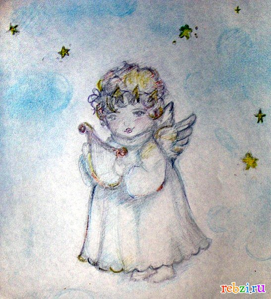 Раскраски ангелы для детей