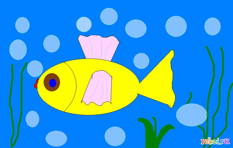Раскраски рыбка для детей - Распечатать (А4), Скачать и Онлайн!