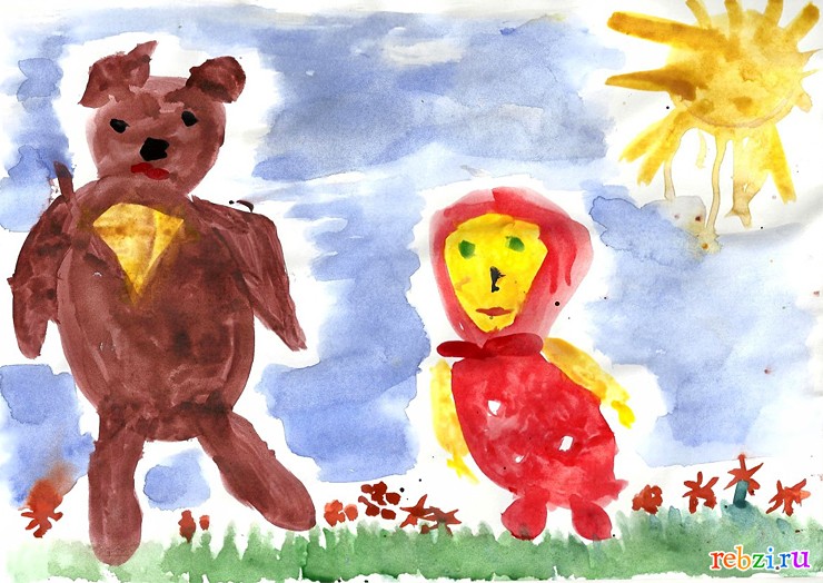 Маша и медведь рисунок раскраска (45 фото) » рисунки для срисовки на steklorez69.ru