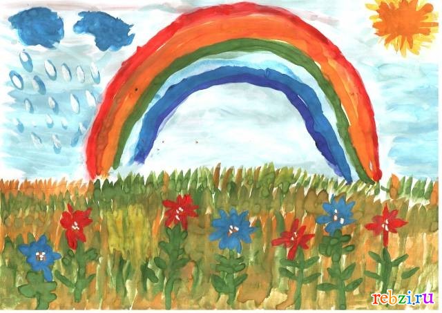 Конкурс детского рисунка к рассказу М. Пришвина «Золотой луг»
