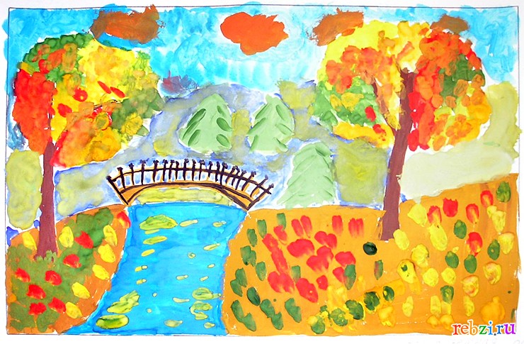 Рисунки про осень: 100 идей рисунков на тему осень ✍